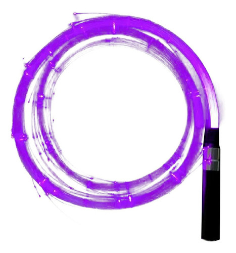 R D Colorido Led Dance Flash Chicote De Fibra Óptica