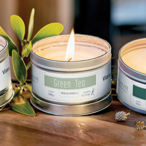 Vela Aromática Aromaterapia Varios Aromas