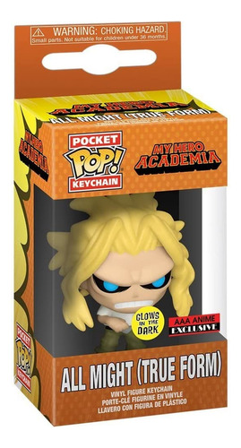Funko My Hero Academia All Might (forma Verdadera) (gitd) Po