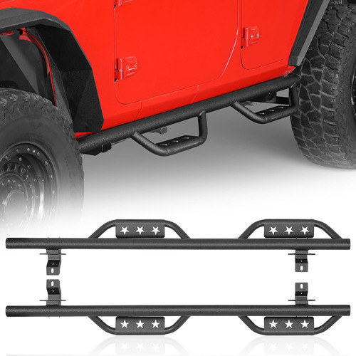 V8 God Wrangler Jlu Estribo Lateral Deslizante Para Jeep Jl