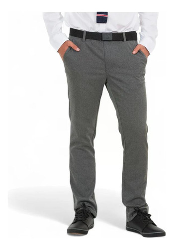 Pantalón Colegio Hombre Maui And Sons Gris