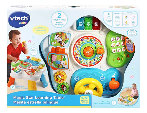 Vtech Mesita Y Panel De Actividades Bilingüe