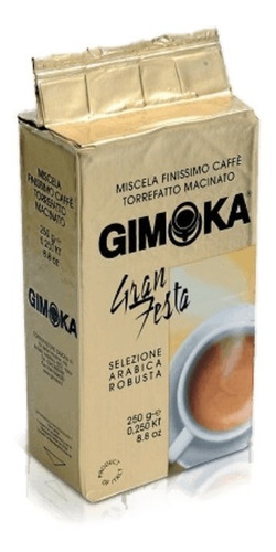 Cafe Molido Gimoka Gran Festa Importado Italia 250g