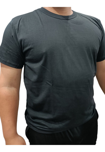 Remera Lisas De Algodon Fuerza Militar, Policía, Bomberos