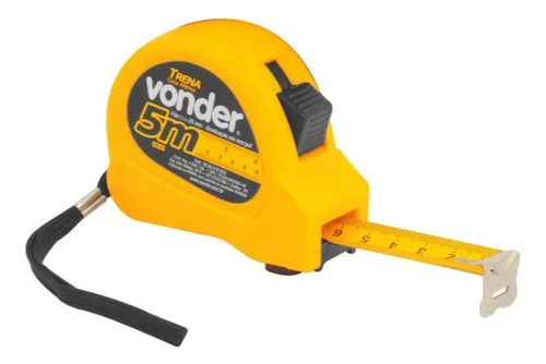 Trena 5m X 19mm Em Aço - Vonder