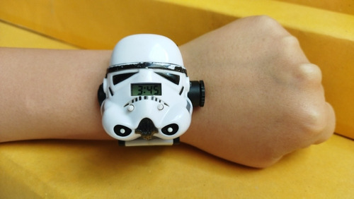 Reloj Proyector Digital Stormtrooper Star Wars Original 