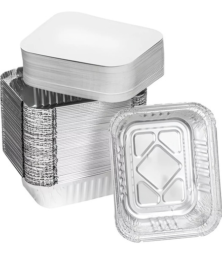 Envase De Aluminio C-18 C/ Tapa X40 Termolaminada