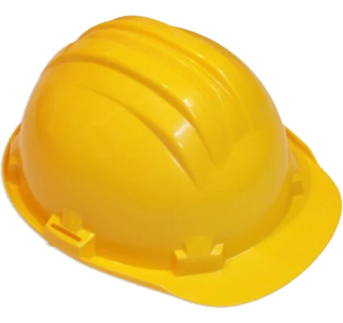 Casco Climax De Seguridad Color Amarillo Con Arnés  