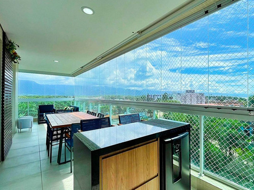Imagem 4 de 30 de Apartamento Com Vista Para O Mar À Venda Com 3 Quartos E Varanda Gourmet No Maitinga Em Bertioga - Ap00342 - 70814694