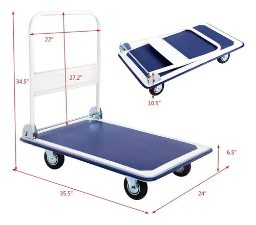 Zimbala Zi-tl35298 - Carrito Plegable Para Empujar,