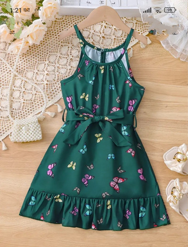 Ropa Tumu Temu Vestido Niña Talle 7/8