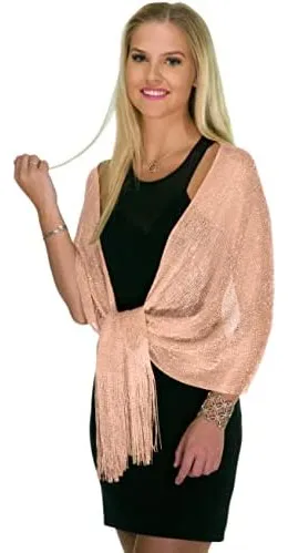 Chales Y Chales Elegantes Para Mujer Shineglitz Para Uso