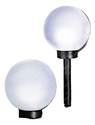 2pcs Led Bola De Luz De La Lámpara De Energía Solar Al Aire