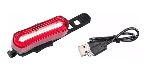 Luz Trasera P/bicicleta Usb Recargable 30 Lumens C/cargador