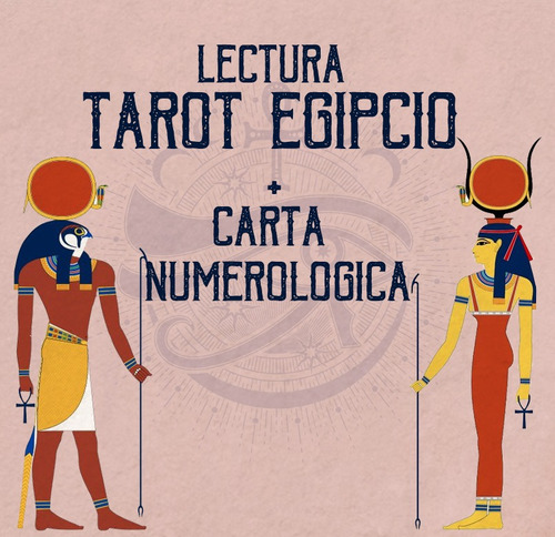 Lectura De Tarot Egipcio + Carta Numerológica 