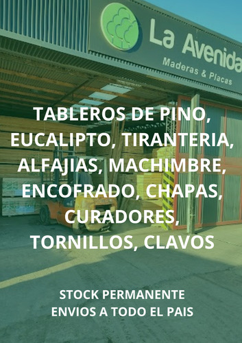 Tirante De Pino 2 X 6 X 3,66 Mts - Zona Sur
