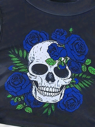 Bikini De Dos Piezas Con Cordón Floral Para Mujer Azul Xl