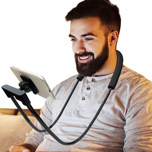 Soporte Para Telefono Con Cuello Negro
