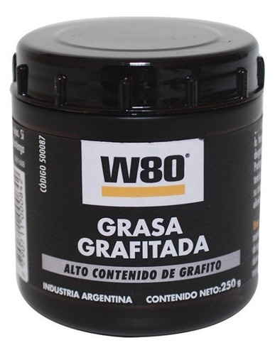 W80 Grasa Grafitada X100 Gramos