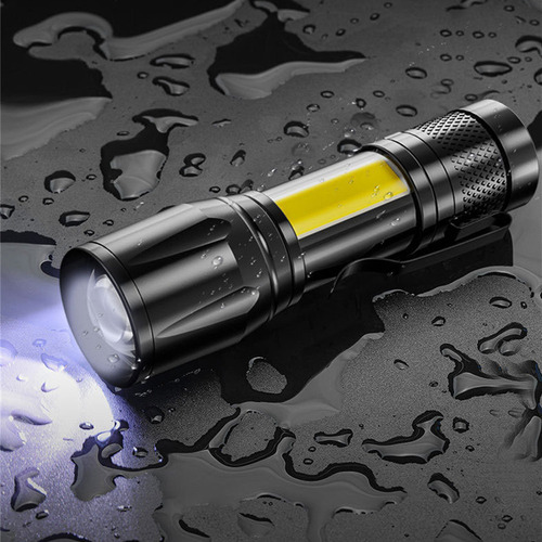 Linterna Led Portátil Recargable Con Zoom Penlight Yv