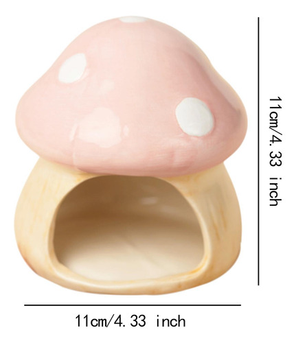 Escondite De Hámster De Champiñones Escondite Pequeño