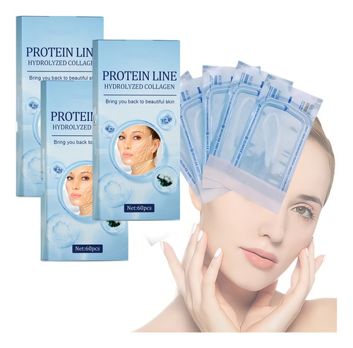 Profirm - Hilo De Proteína Soluble Coreano, Instalift Conjunto De Levantamiento De Hilos De Proteína Coreana, Reduce Las Líneas Finas Hidratan Profundamente La Piel, Hilo De Colágeno Absorbente Para