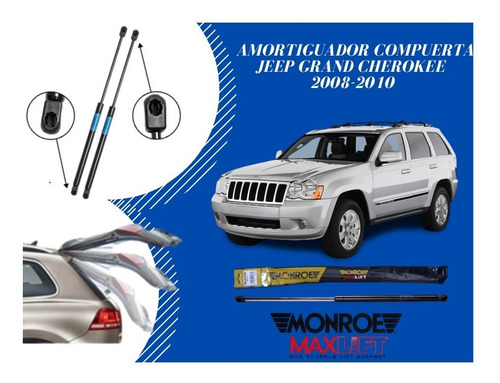 Amortiguador Compuerta Trasera Jeep Grand Cheroke 2008-2010