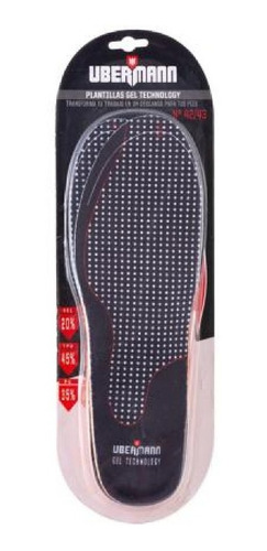 Plantilla Con Gel Talla 40/41 Ubermann