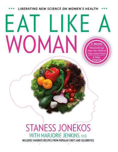 Eat Like A Woman: 3-week, 3-step Program To Revolutionize How You Think And Feel About Food, De Jonekos, Staness. Editorial Lightning Source Inc, Tapa Blanda En Inglés