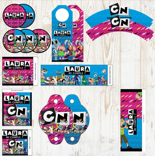 Kit Imprimible Cartoon Network