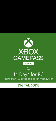 Game Pass Para Pc (prueba 14 Días)