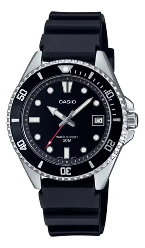 Reloj Casio Hombre Mdv-107d-1a1v Sumergible Original