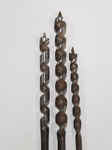 Imagen 7 de 10 de Antiguo Juego De Mechas Para Carpintería Lote X 5 Mag 58987