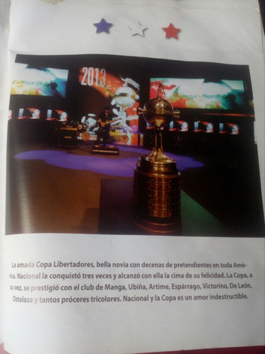 Club Nacional De Futbol En La Libertadores Gigante 3campeon (Usado)