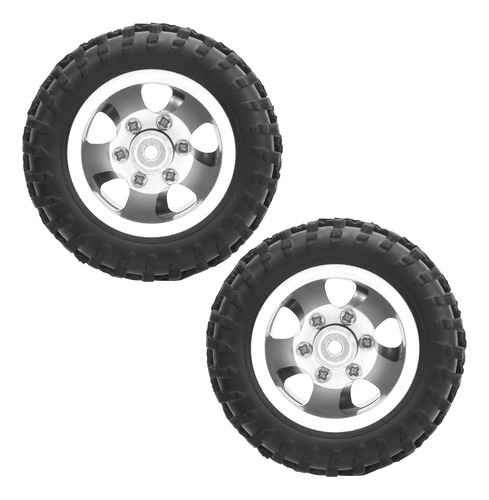 Z Neumático Trasero Silver Rc, 2 Unidades, Neumático De