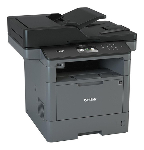 Imagen 2 de 3 de Impresora multifunción Brother Business DCP-L5650DN gris y negra 220V - 240V