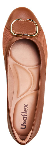 Sapato Scarpin Feminino Uc0301 Com Calce Fácil 37 Usaflex