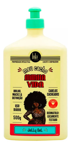 Lola Meu Cacho Minha Vida Jelly Gel Para Rulos Pelo 500 Grs