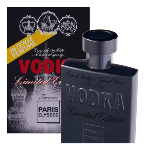 Paris Elysees Vodka Limited Edition EDT 100ml para masculino