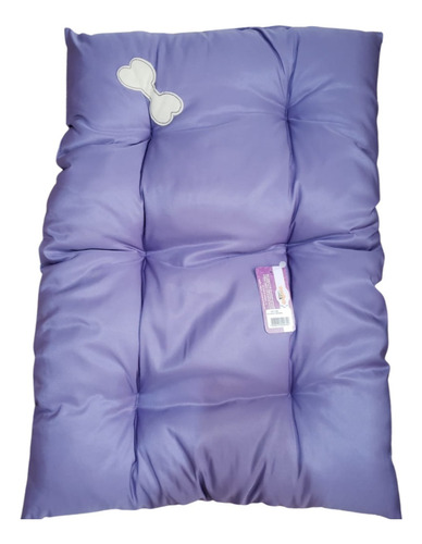 Imagem 1 de 3 de Cama Para Cachorro Colchão Futon Tamanho G 70x50 Cm Lilas