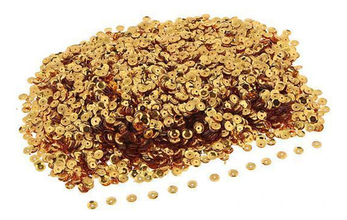 2x6mm Flores Copa Suelta Lentejuelas Paillettes Costura Boda