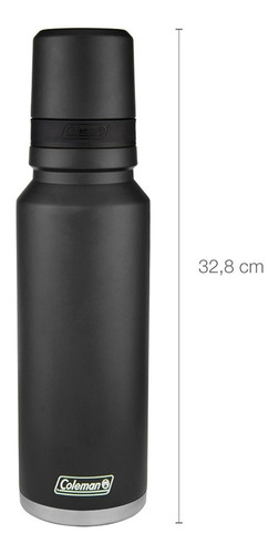Imagen 3 de 9 de Termo Coleman 1,2lts Acero Inox Matero Garantia Por Vida