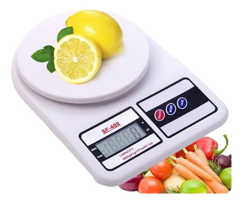 Balança Digital Precisão 1gr A 10 Kg Comida Nutrição Dieta 