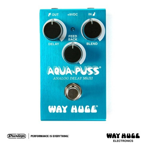 Pedal Way Huge® Smalls Aqua-puss Analog Delay Produto *