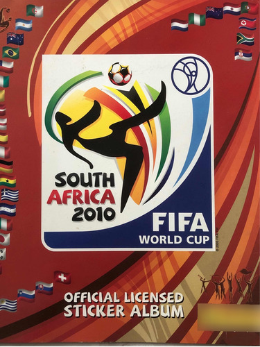 Album Panini Sudáfrica 2010 Tiene 200 Estampas Pegadas