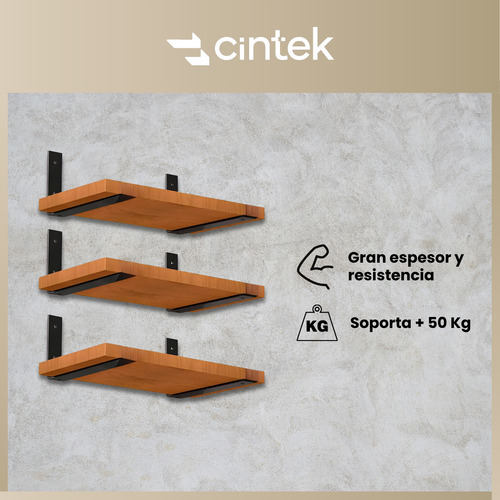 Soporte Para Estante Repisa Madera Soporte X4 20 Cm