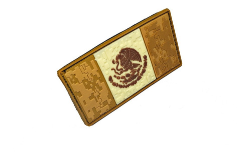 Parche Tactico Bandera De Caucho Pvc Vel-cro Militar Goma