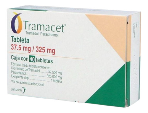 Tramacet 37.5 Mg / 325 Mg Caja Con 40 Tabletas