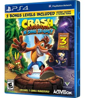 Crash Bandicoot: N. Sane Trilogy 2.0 Standard Edition Activision PS4 Físico