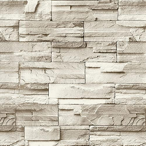 Jeweluck Brick Wallpaper Stone Peel And Stick Wallpaper 17.7